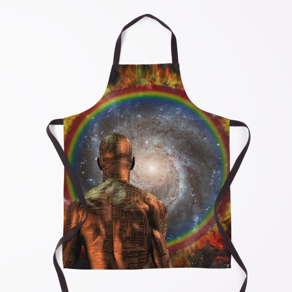 Item preview, Cyborg before the space portal designed and sold by rolffimages.
