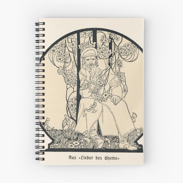 Item preview, HD. Illustration from Song from the Ghetto, by Ephraim Moses Lilien designed and sold by MINDTHECHERRY.