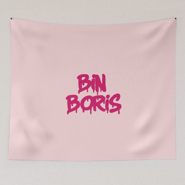 Item preview, BIN BORIS GRAFFITI TEXT designed and sold by simolentii.