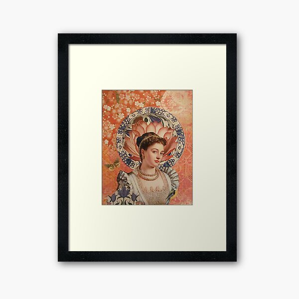 Lacey Framed Art Print