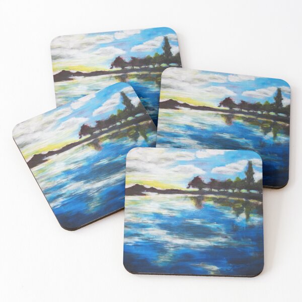 Item preview, Dunlop Ponds designed and sold by BlackSwanArt.