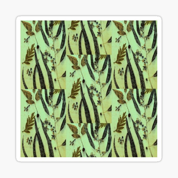 Green Eucalyptus Sticker