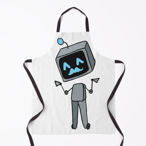 Item preview, Grumbot cute moustach robot designed and sold by cu-b3.