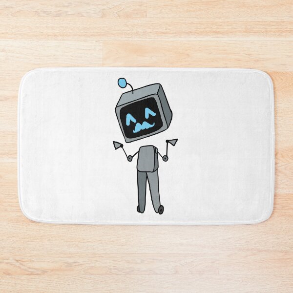 Item preview, Grumbot cute moustach robot designed and sold by cu-b3.