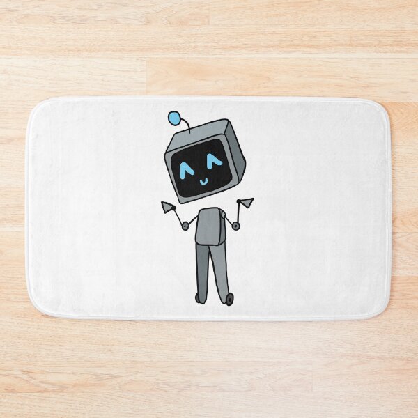 Item preview, Grumbot cute moustach-less robot designed and sold by cu-b3.