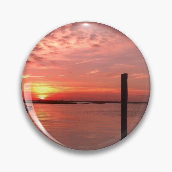 Item preview, Pink Sunset on the Bay designed and sold by Artsyphotos8.