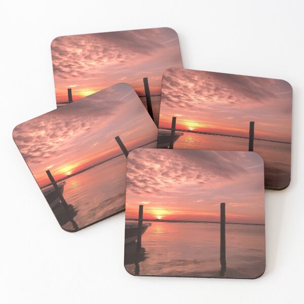 Item preview, Pink Sunset on the Bay designed and sold by Artsyphotos8.