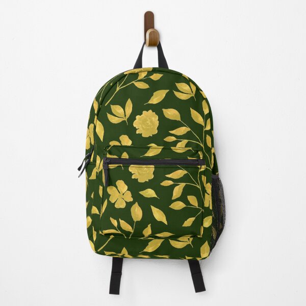 Item preview, Green floral patterns designed and sold by DesignsByRisa.
