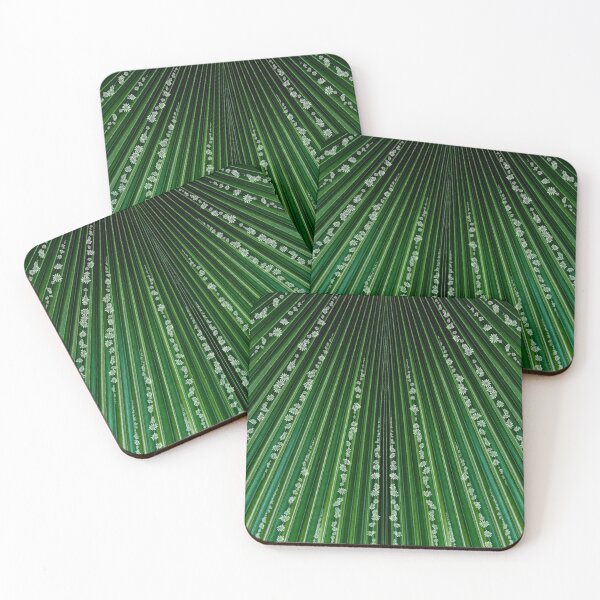 Item preview, tropical palm tree pattern with flowers designed and sold by vidyaroul.