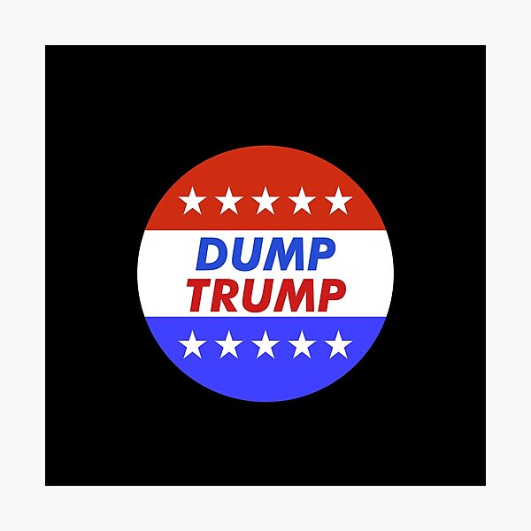 Item preview, Dump Trump designed and sold by House Sparrow.