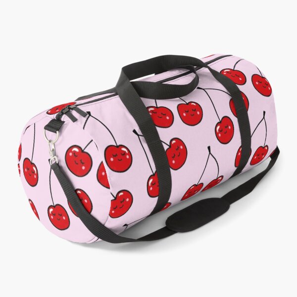 Item preview, Cute red cherry smile pattern  designed and sold by lozchai.