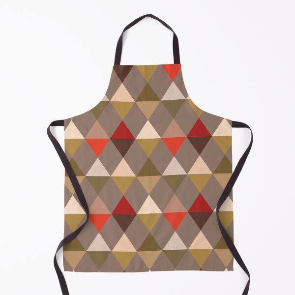 Item preview, Harlequin Pattern, Taupe and Red designed and sold by Marymarice.