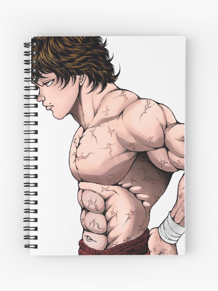 Cuaderno de espiral «Baki the grappler : Baki Hanma fanart» de ShindouArt |  Redbubble