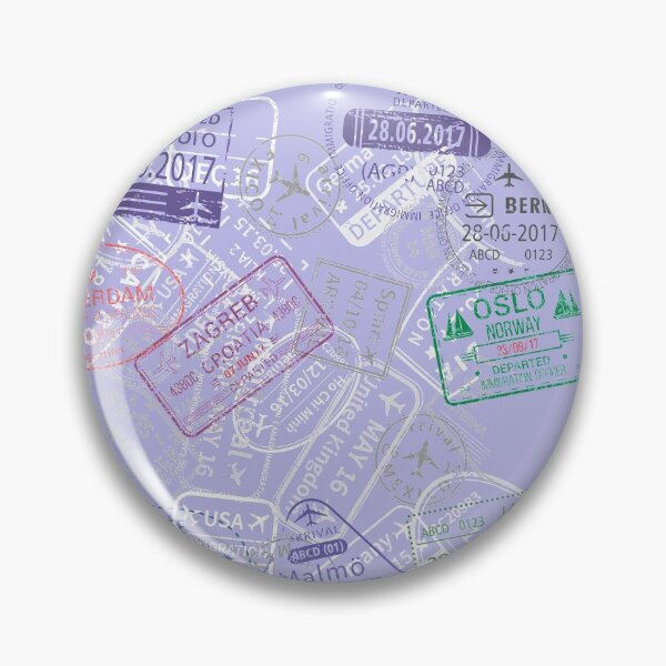 Item preview, Passport stamp tattoos designed and sold by garhoud.