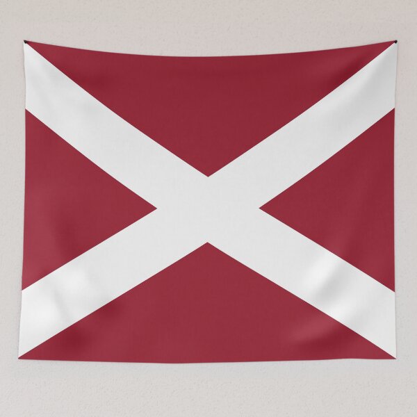 Item preview, Hearts Scottish Saltire designed and sold by Sporting Colour.
