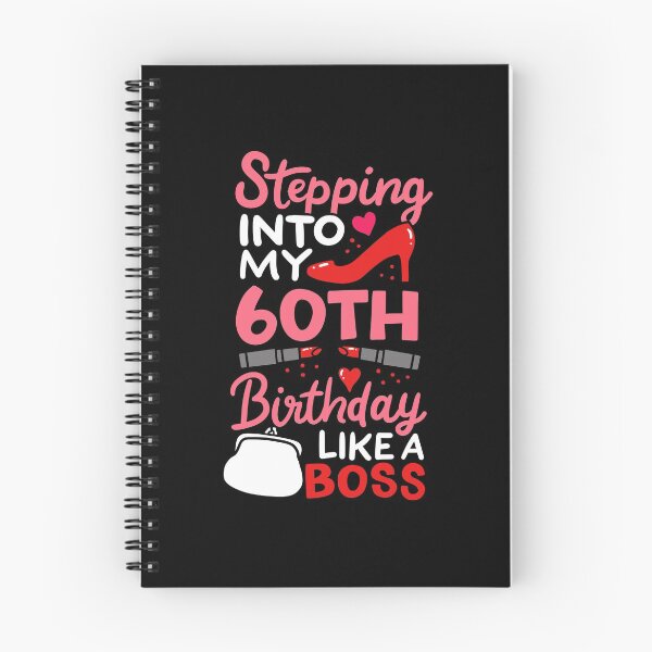 Item preview, Stepping Into My 60th Birthday Like A Boss Gift designed and sold by haselshirt.