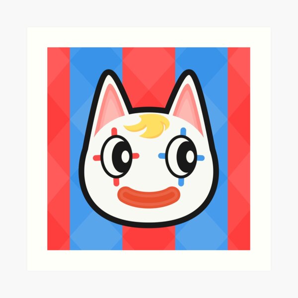 Pierre Animal Crossing Art Print By Purplepixel Redbubble