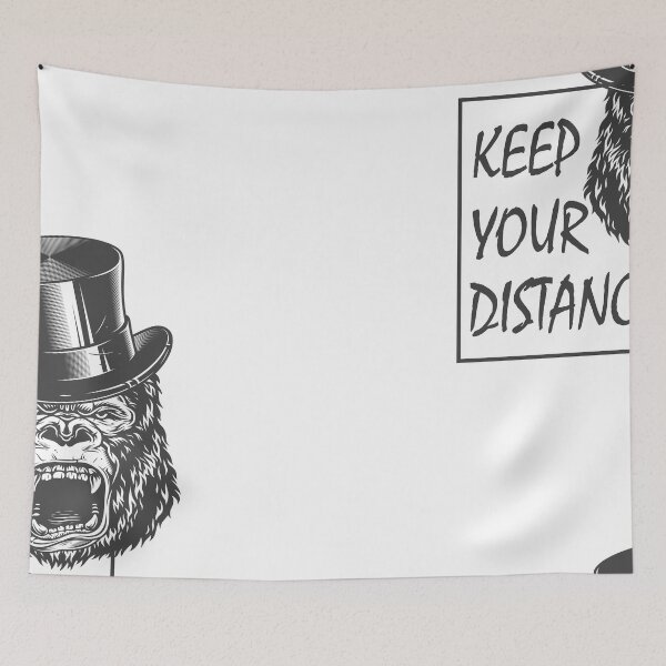Item preview, KEEP YOUR DISTANCE designed and sold by olafekry.