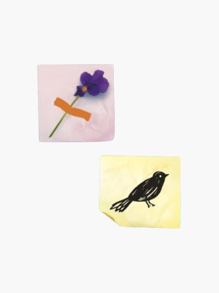 "all the bright places sticky notes" Sticker for Sale by najwakamal