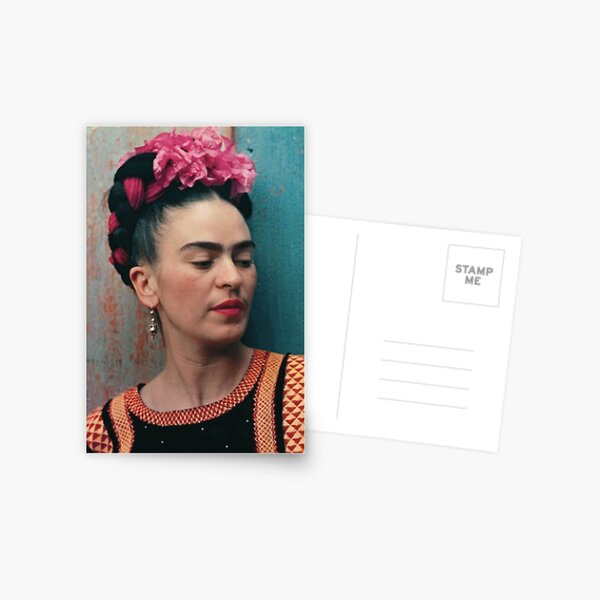 Frida Khalo T-Shirt Künstlerin Postkarte