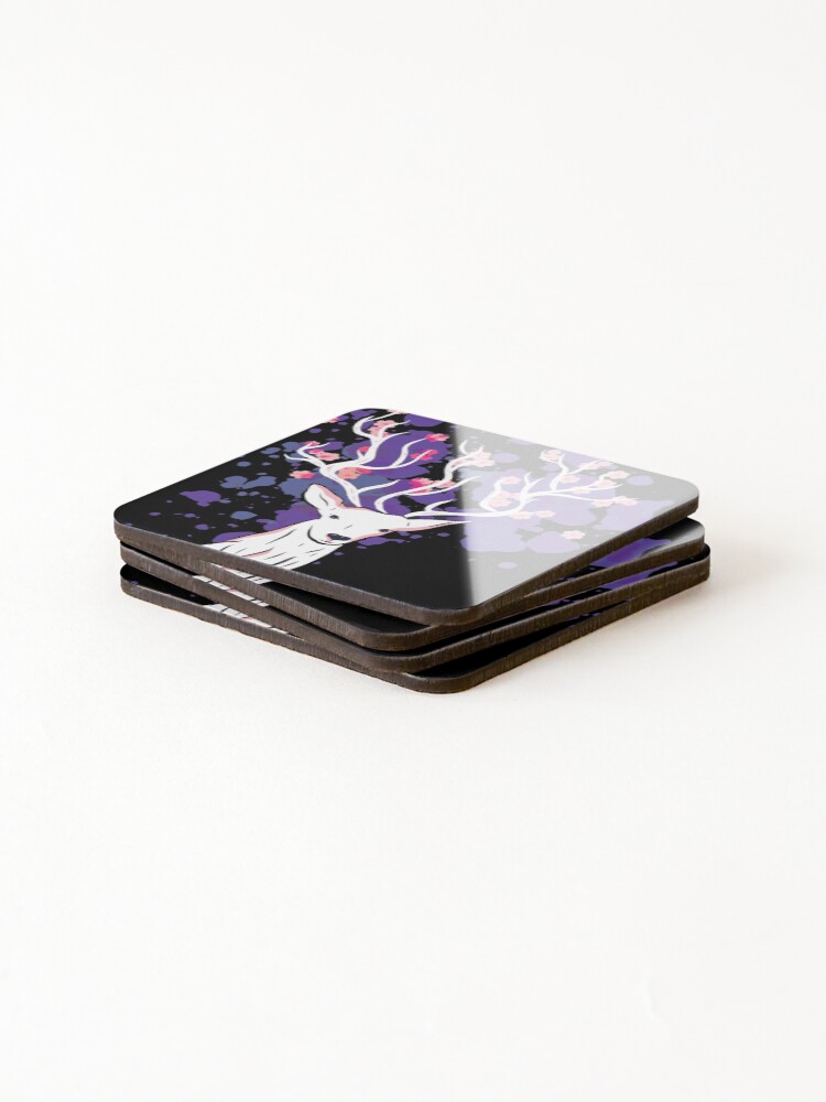 Thumbnail 4 of 5, Coasters (Set of 4), deer designed and sold by Innsbrucker.
