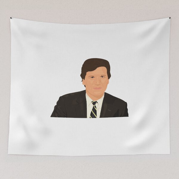 Item preview, Tucker Carlson Illustration designed and sold by SparrowLag.