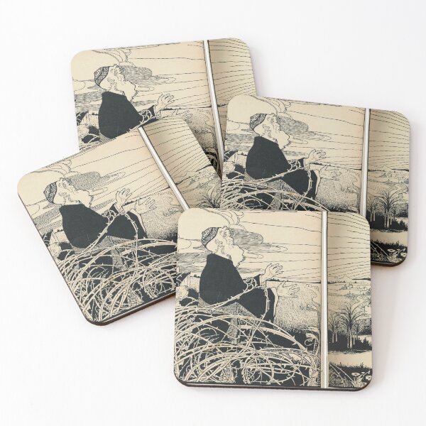 Item preview, HD. illustration for Der judische Mai, by Ephraim Moses Lilien  designed and sold by MINDTHECHERRY.