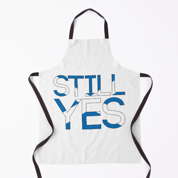 Item preview, STILL YES, Scottish Independence Saltire Flag Text Slogan designed and sold by MacPean.