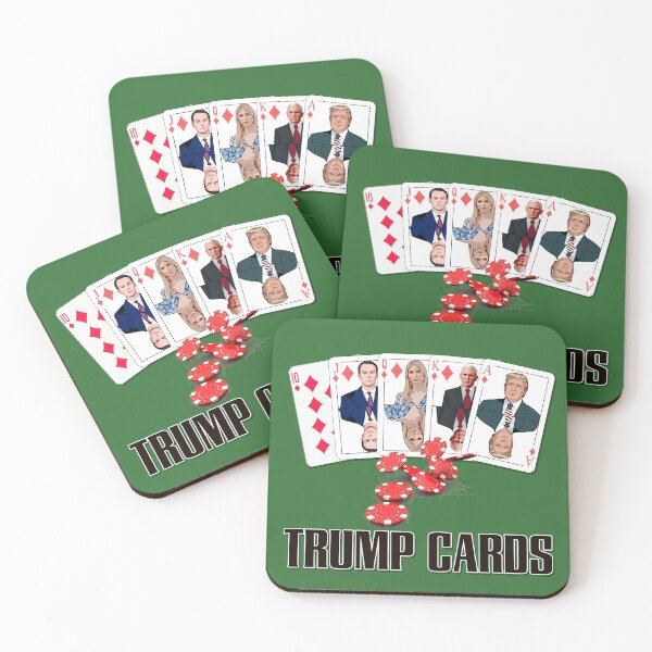 Item preview, Trump Cards, Poker Straight Flush. Republicans winning combination. | 2020 designed and sold by 2AcesDesign.