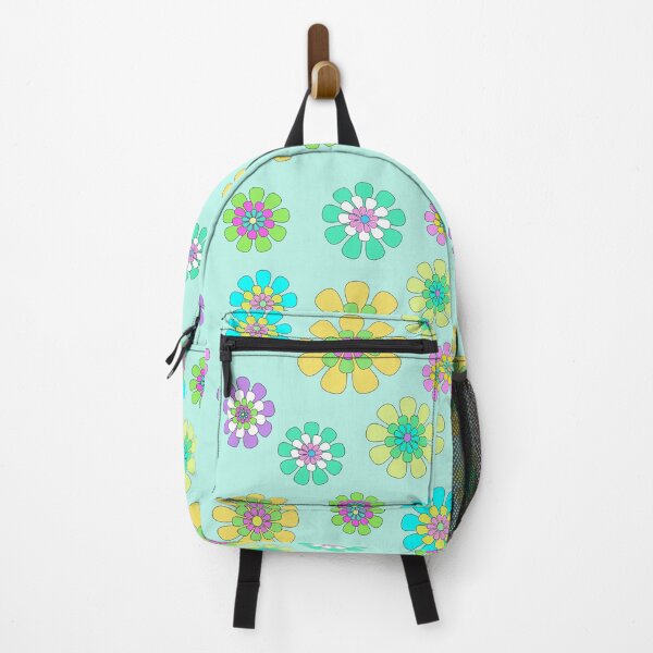 Item preview, Floral flower power hippie chic  designed and sold by susanvarleyart.