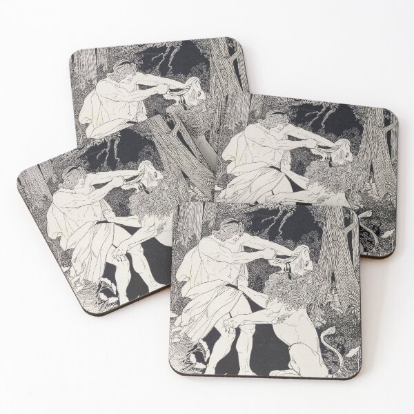 Item preview, HD. Samson and the lion, by Ephraim Moses Lilien designed and sold by MINDTHECHERRY.