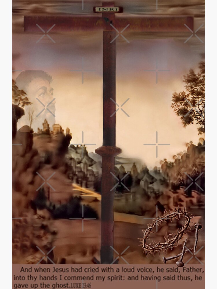 the-seventh-last-words-jesus-spoke-on-the-cross-poster-for-sale-by