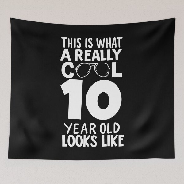 Item preview, Really Cool 10 Year Old Looks Like Birthday Party designed and sold by haselshirt.
