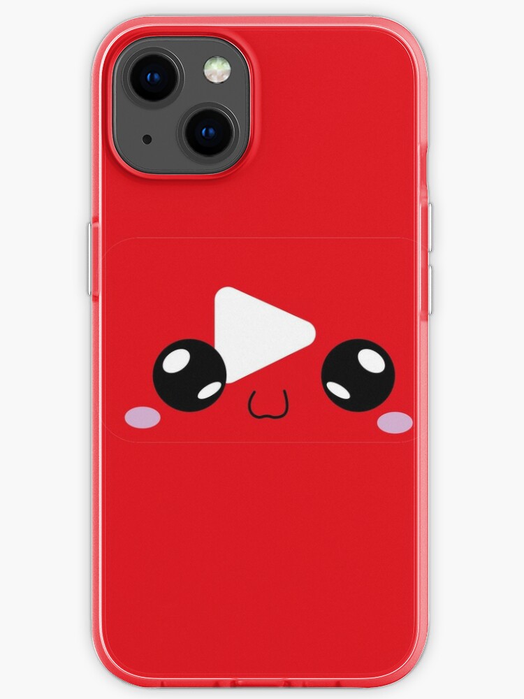 Kawaii Youtube Icon Iphone Case By Sbstudio Redbubble