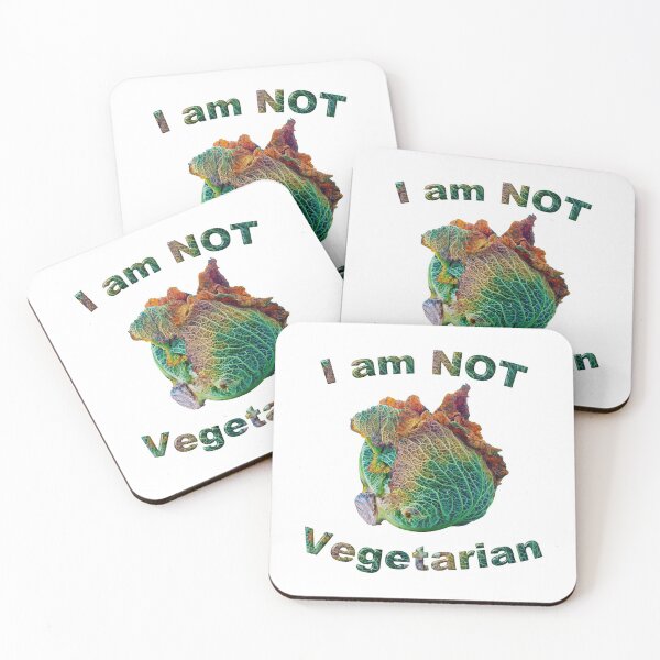 Item preview, I Am Not Vegetarian designed and sold by MarkUK97.