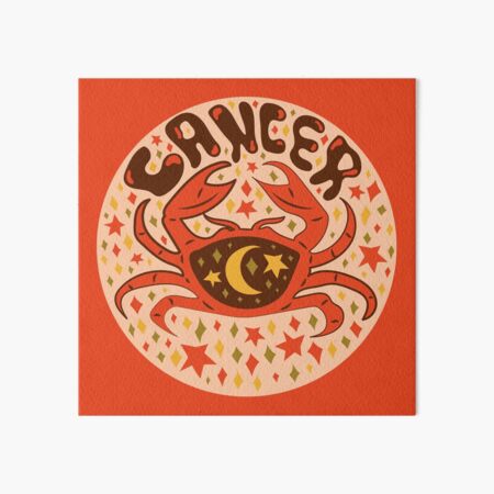 Cancer Art Board Print