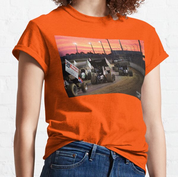 Sunset at the Speedway track. Classic T-Shirt