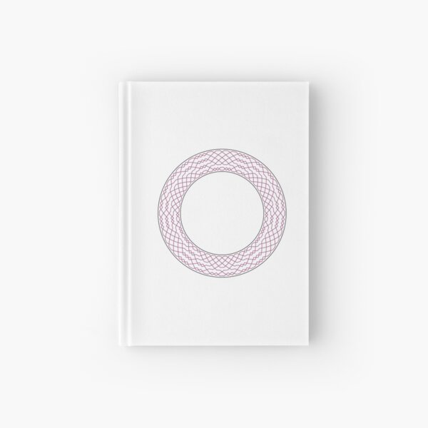 London Surprise Major Method Wreath — Notebook (Red) Hardcover Journal