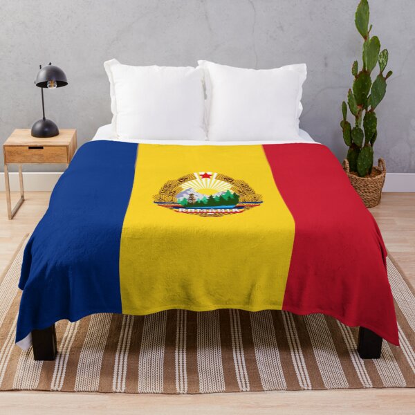 Item preview, Black Old Socialist Romania flag designed and sold by AidanMDesigns.