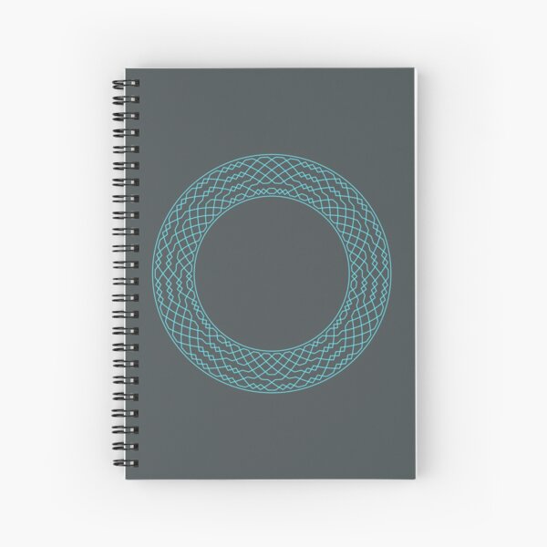 London Surprise Major Method Wreath — Notebook (Blue) Spiral Notebook