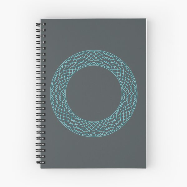 Item preview, London Surprise Major Method Wreath — Notebook (Blue) designed and sold by RingingRoom.