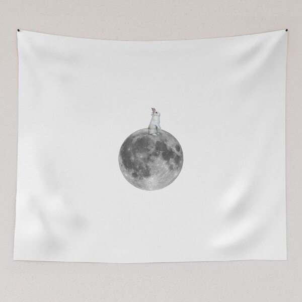 Item preview, Rabbit on the moon designed and sold by Panupong Khammin.