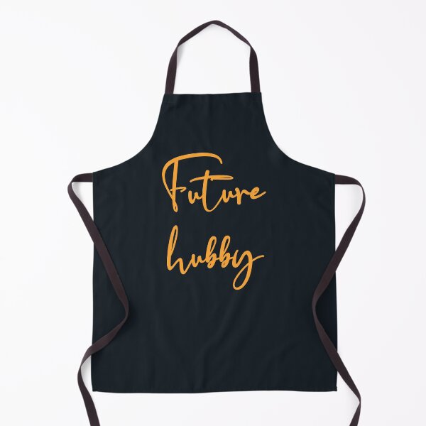 Item preview, future hubby Typography orange on black designed and sold by JokeGysen.