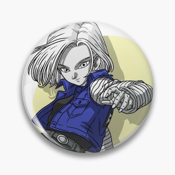 Dragon Ball Z: Android 18 Lapel Pin