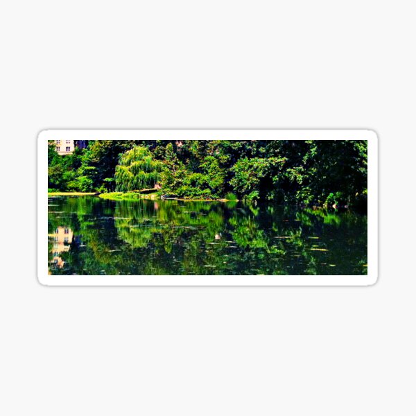 Impressionist Central Park Sticker