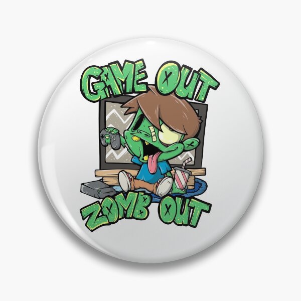 Item preview, Zombie Kid Playing Video Games designed and sold by swiftyspade.