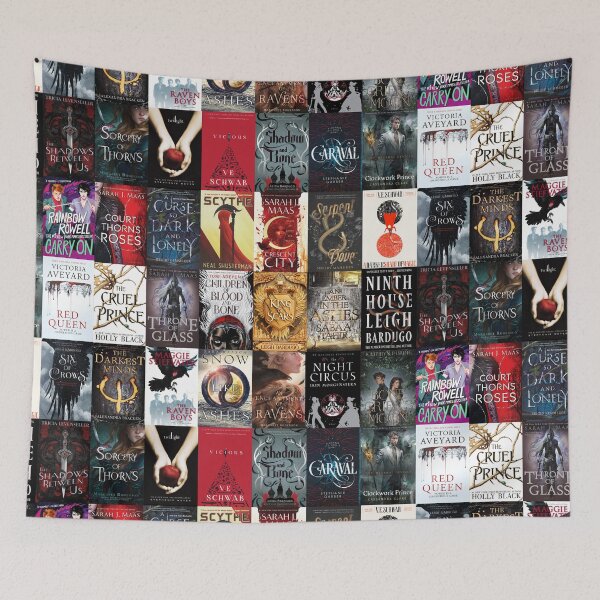 Item preview, YA young adult fantasy books blanket custom version 2 designed and sold by LindeSwi13.