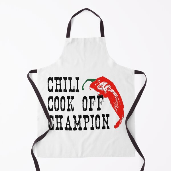 Item preview, Chili Cook Off Champion Pepper Design Black Text designed and sold by HighBrowDesigns.