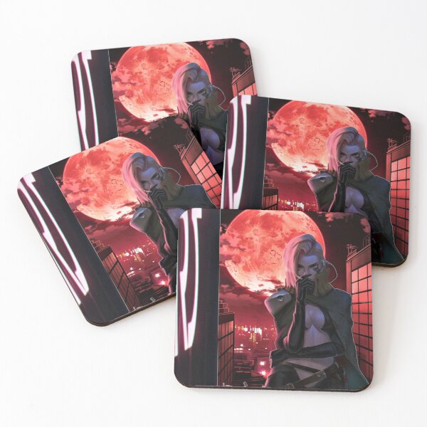 Item preview, Cyberpunk Blood Moon designed and sold by Clifficus.