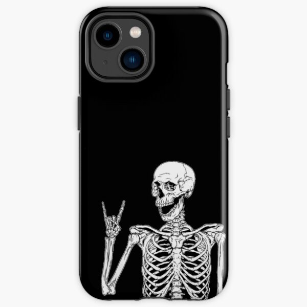 Rock on Skeleton iPhone Tough Case